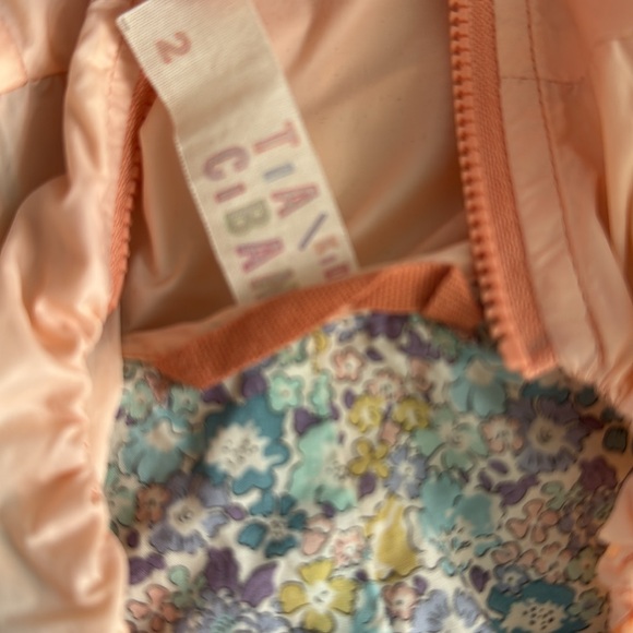 TIA CIBANI Kids Girls Coral Pink Jacket size 2 Year - Picture 7 of 7